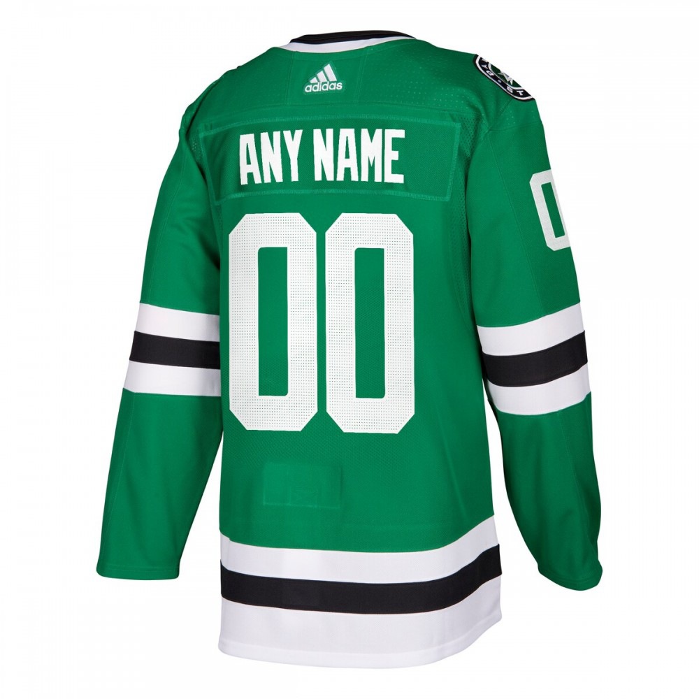 Dallas Stars adidas Authentic Custom Jersey - Kelly Green-Pro Kit Vault | Brand New 26/27 Sports Jerseys